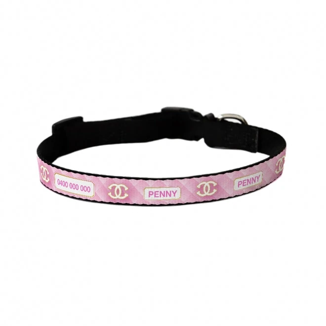 IDPC999_ChewnelBLK_7_2000x Personalised Dog Collar - Classic Chewnel