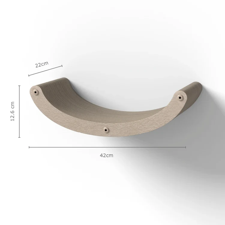 OatmealSquare2_2000x Cat Climber Set of 4 Shelves, Oatmeal