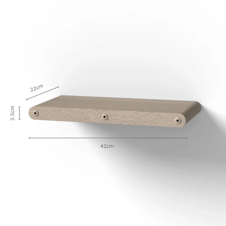 OatmealSquare3_2000x Cat Climber Set of 4 Shelves, Oatmeal