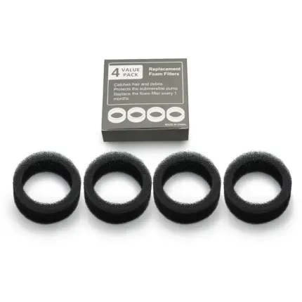Stainless Steel Fountain Replacement Pump Filter - 4 Pack