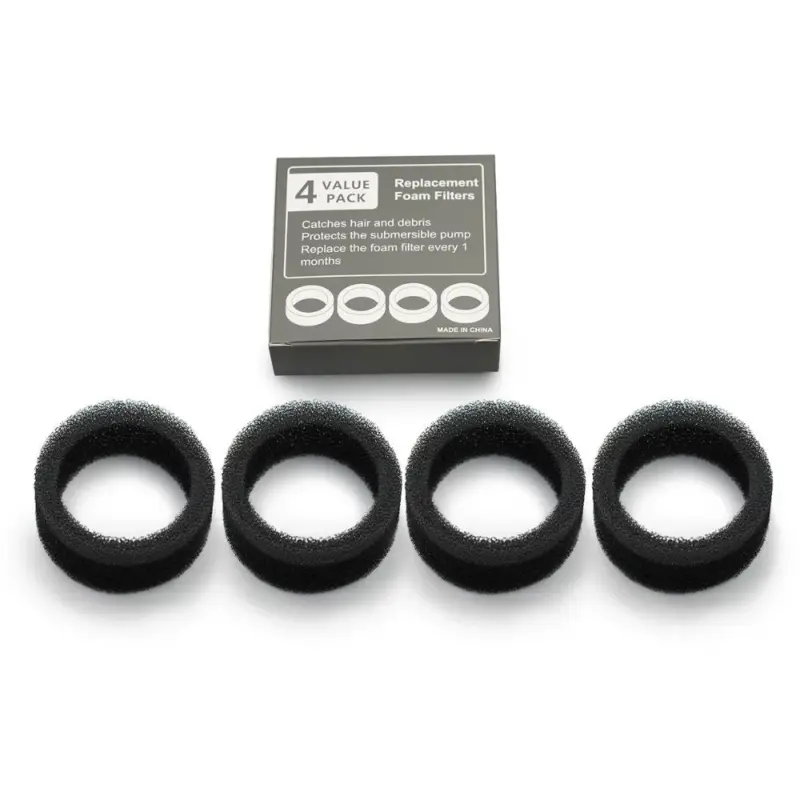 Stainless Steel Fountain Replacement Pump Filter - 4 Pack