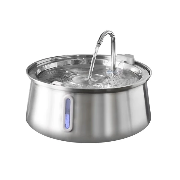 PWS-134Main_b1ebe6fe-2890-4efb-9014-d08ee738d4c3 Tapflow Stainless Steel Pet Fountain