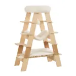 Pyramid Wooden Cat Tree