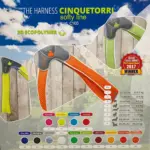 Cinquetorri Step-in Dog Harness, Fluoro Pink