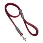 Cinquetorri Dog Leash, Red Wine