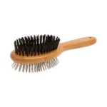 Natural Bamboo Two-Sided Pet Brush