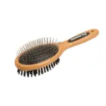 Natural Bamboo Two-Sided Pet Brush