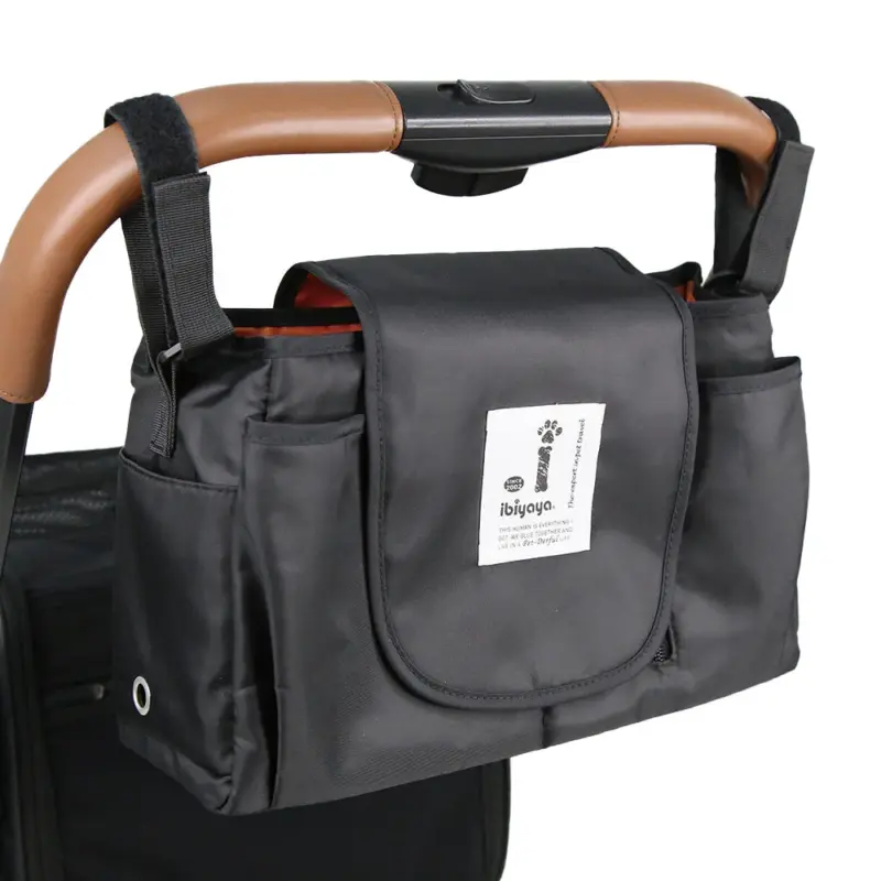 Ibiyaya Stroller Organiser Carrier, Black
