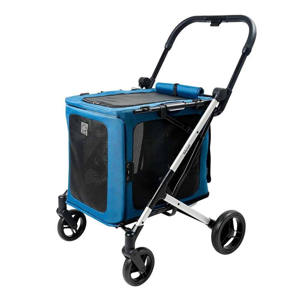 fs2480-nb_web_01_2000x Ibiyaya BigBuddy Pet Stroller and Crate Combo, Crystal Teal