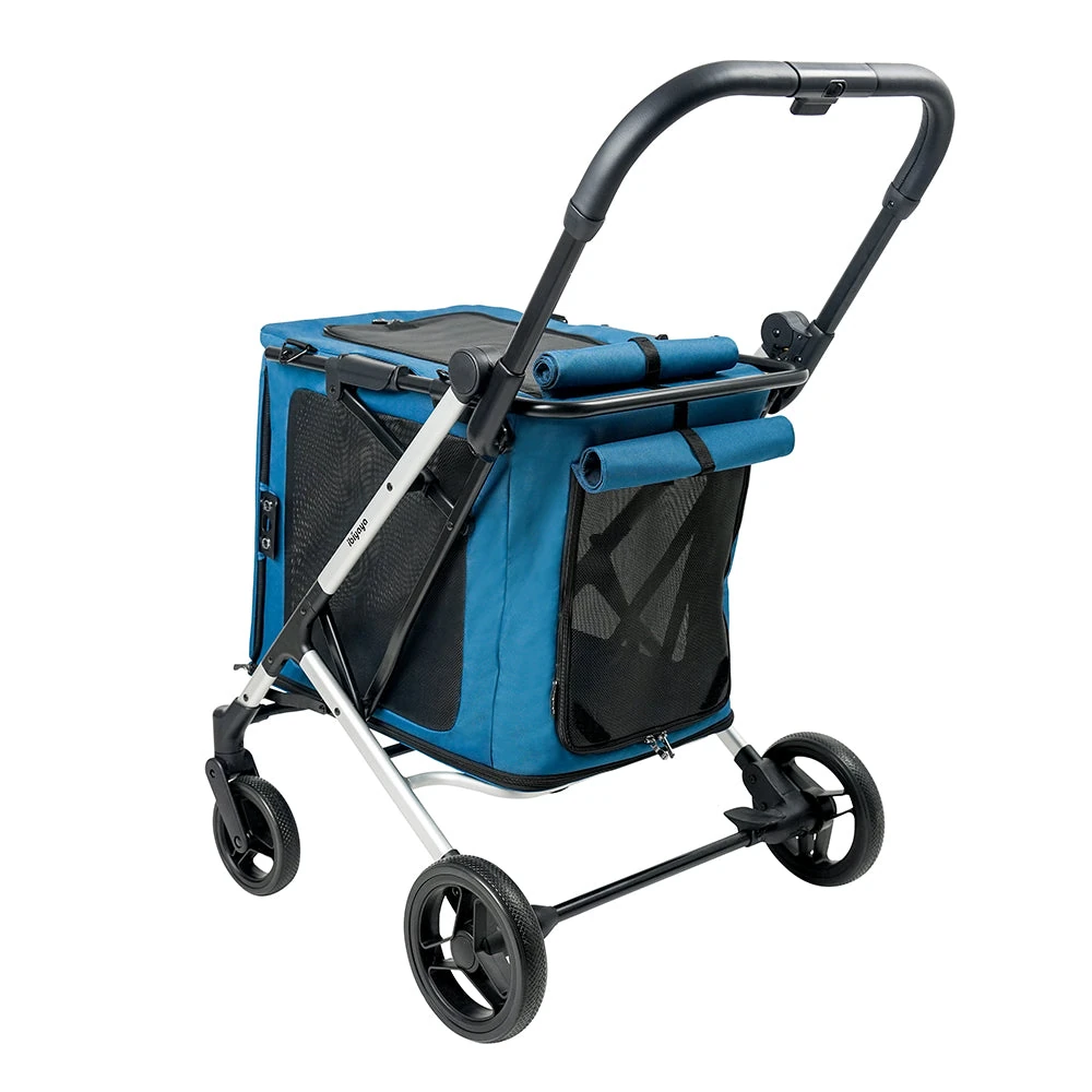 fs2480-nb_web_03_2000x Ibiyaya BigBuddy Pet Stroller and Crate Combo, Crystal Teal