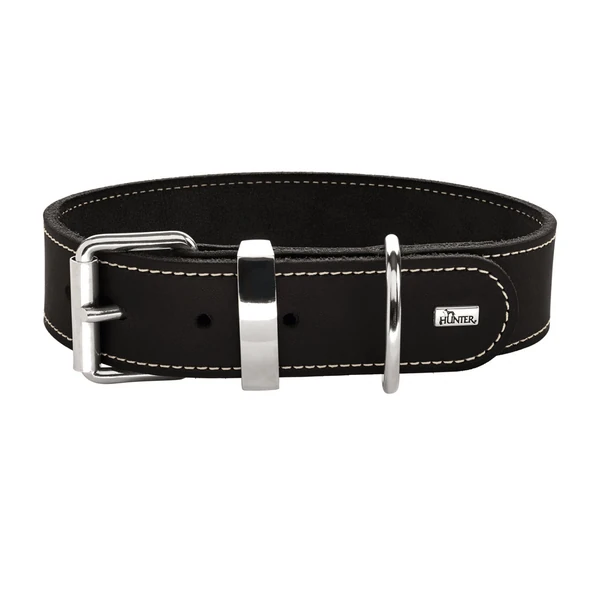 hunter-international-dog-collar-hunter-aalborg-special-leather-dog-collar-black-31855070380231 Hunter Aalborg Special Leather Dog Collar, Dark Blue