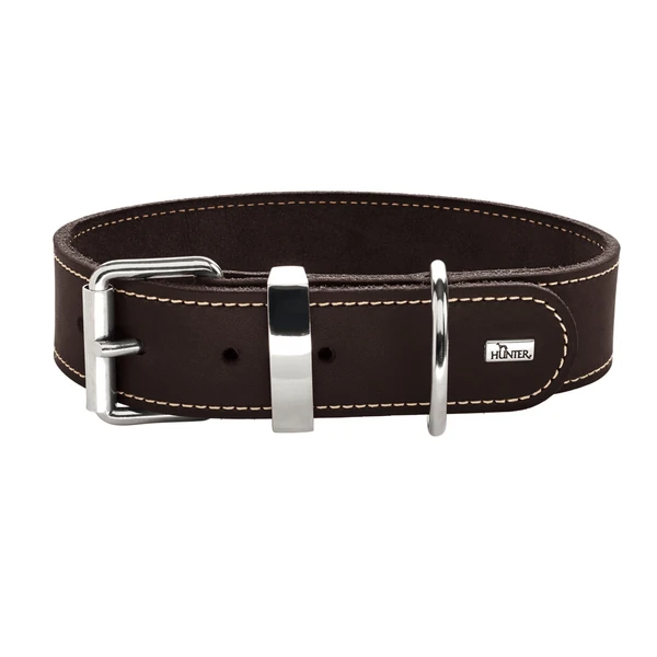 hunter-international-dog-collar-hunter-aalborg-special-leather-dog-collar-dark-brown-30333466771655 Hunter Aalborg Special Leather Dog Collar, Dark Blue