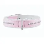 Hunter Modern Art Luxus Dog Collar, Pale Pink