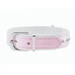 Hunter Modern Art Luxus Dog Collar, Pale Pink