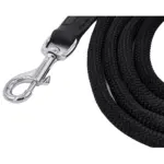 Hunter Retriever Rope Dog Lead, Black