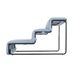 Ibiyaya Everest II Pet Stairs for Dogs & Cats, Dusty Blue