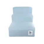 Ibiyaya Everest II Pet Stairs for Dogs & Cats, Dusty Blue