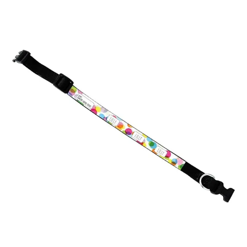 Personalised Dog Collar - Confetti