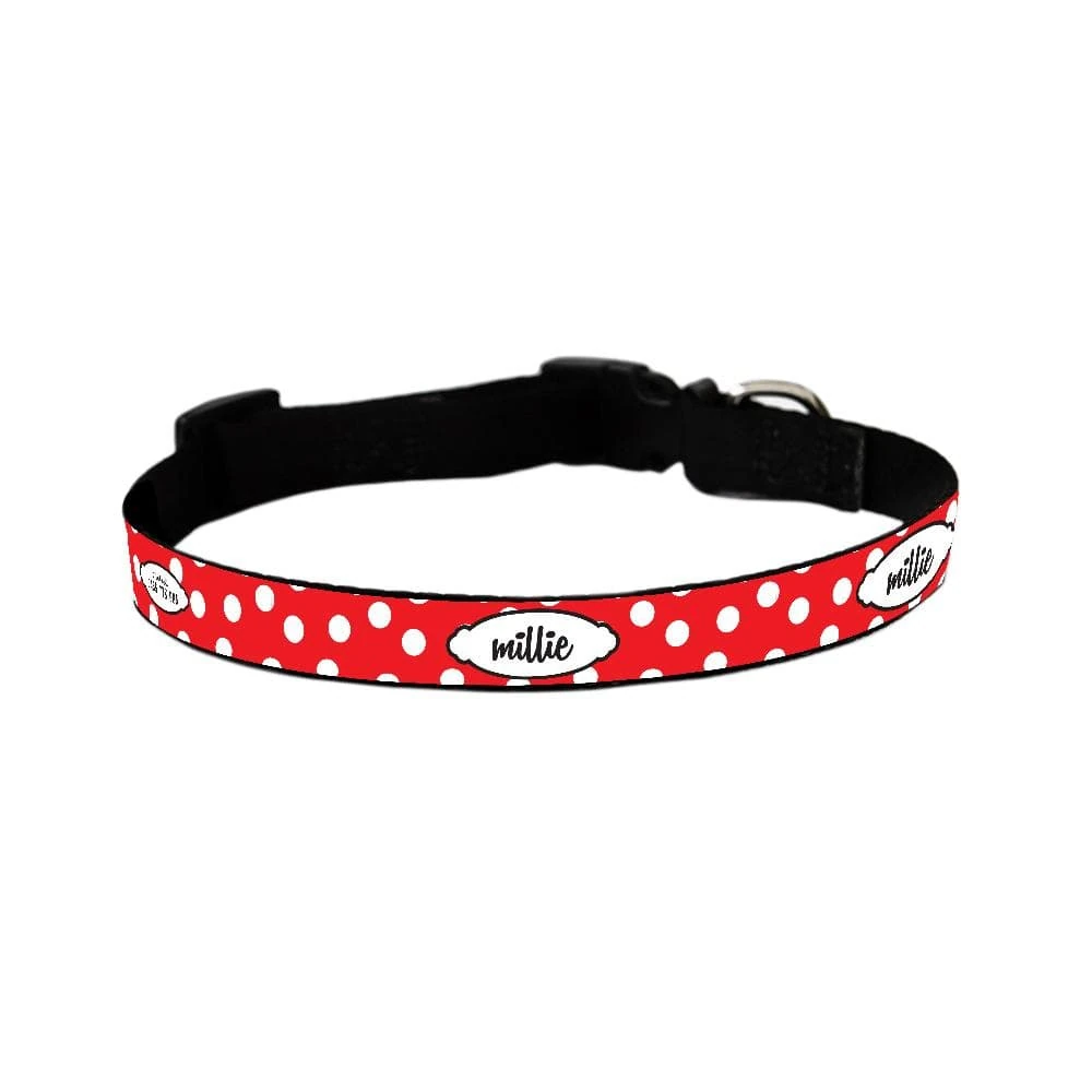 id-pet-dog-collar-small-31-41cm-personalised-dog-collar-spots-red-3907991076967_2000x Personalised Dog Collar - Spots Red