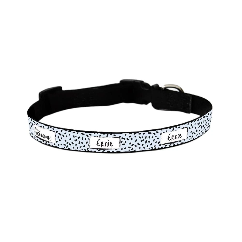 id-pet-dog-collar-small-31-41cm-personalised-dog-collar-squiggle-blue-31863380476103_2000x Personalised Dog Collar - Squiggle, Blue