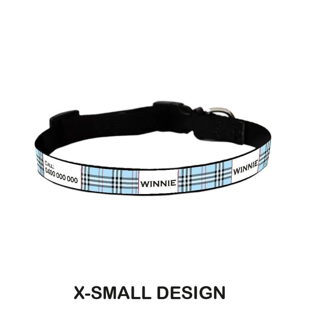 id-pet-dog-collar-x-small-20-31cm-personalised-dog-collar-furberry-blue-31863587406023_2000x Personalised Dog Collar - Furberry, Blue