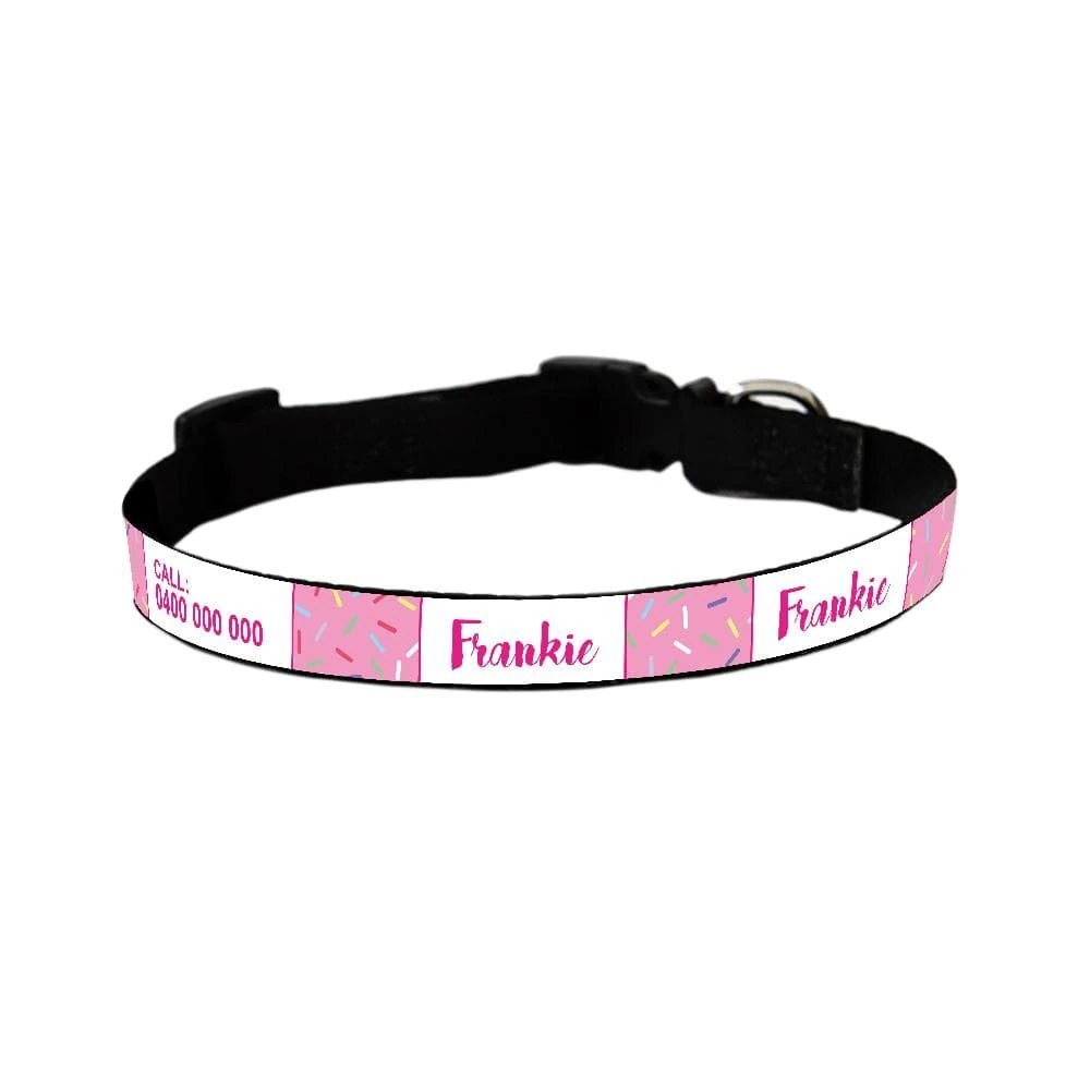 id-pet-dog-collar-x-small-20-31cm-personalised-dog-collar-pink-sprinkles-31863515742407_2000x Personalised Dog Collar - Pink Sprinkles