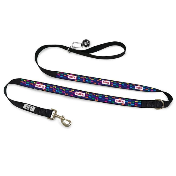 id-pet-dog-leash-personalised-dog-leash-bones-13526373105767 Personalised Dog Leash - Bones