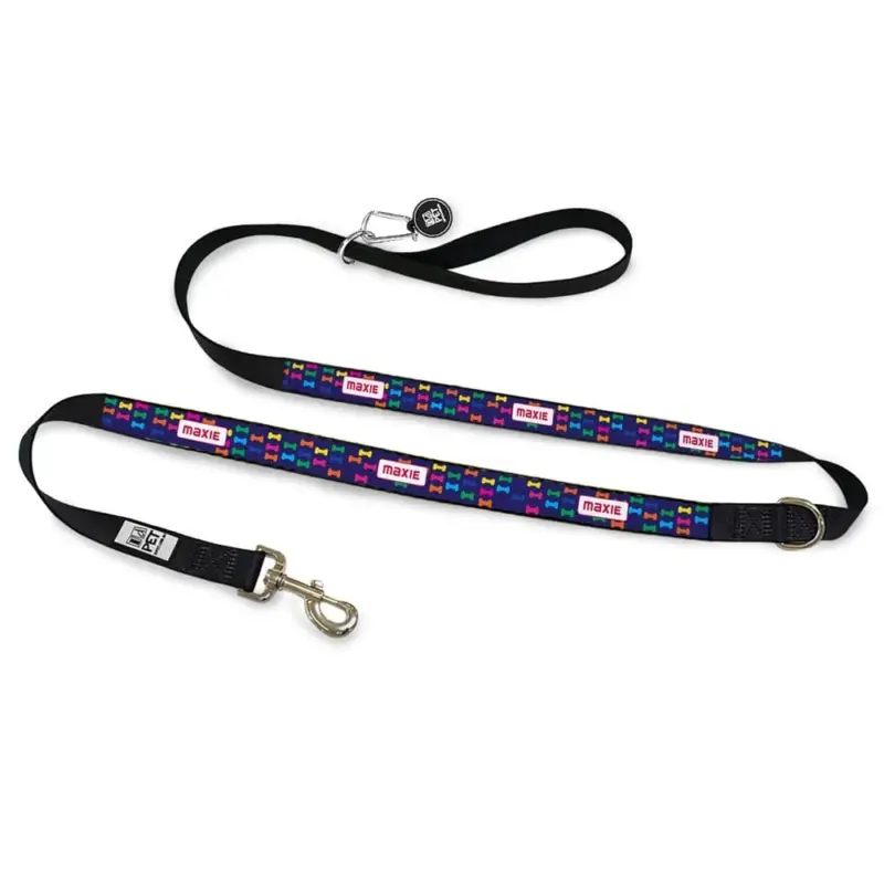 Personalised Dog Leash - Bones