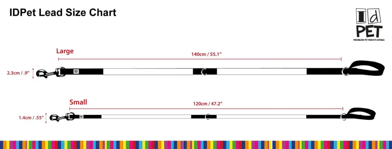 Personalised Dog Leash - Squiggle, Pink