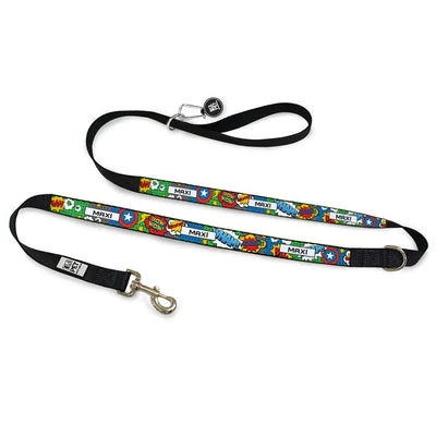 Personalised Dog Leash - Superhero Comic