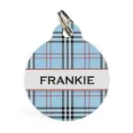 Personalised Dog Collar - Furberry, Blue