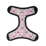 Personalised Pet Harness - Candy Hearts