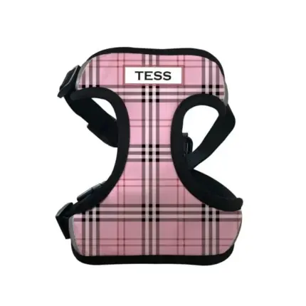 Personalised Pet Harness - Furberry, Pink