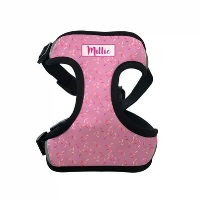 id-pet-pet-harness-personalised-pet-harness-pink-sprinkles-36961414938843_400x Personalised Pet Harness - Pink Sprinkles