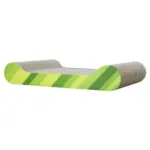 Cardboard Cat Scratcher Lounge, Green