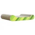 Cardboard Cat Scratcher Lounge, Green