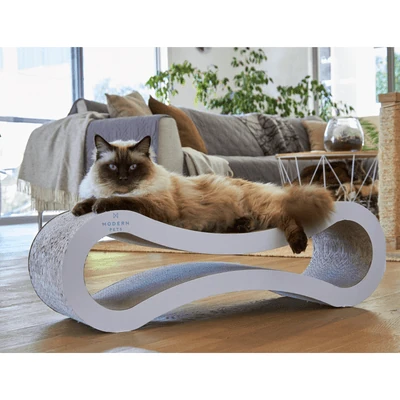 modern-pets-cat-scratcher-cat-scratcher-infinity-lounge-white-16068463296615_400x Cat Scratcher Infinity Lounge, White