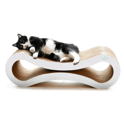 modern-pets-cat-scratcher-cat-scratcher-infinity-lounge-white-31851640979655_400x Cat Scratcher Infinity Lounge, White