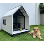 Nordic Modern Dog House, White