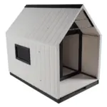 Nordic Modern Dog House, White