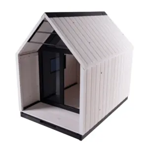 Nordic Modern Dog House, White