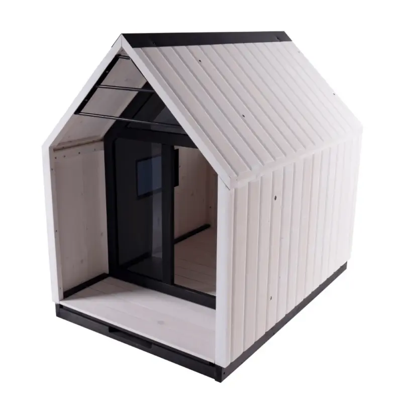 Nordic Modern Dog House, White