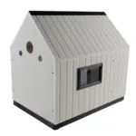 Nordic Modern Dog House, White