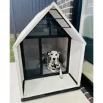 Nordic Modern Dog House, White