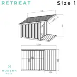 The Retreat Modern Dog House