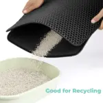Cat Litter Mat - Honeycomb Dual Layer Design