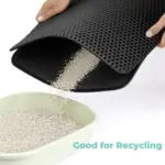 Cat Litter Mat - Honeycomb Dual Layer Design