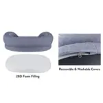 Grey Rabbit Lounge Dog Bed