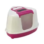 Moderna Flip Cat Corner Enclosed Cat Litter Box