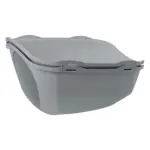 Moderna Mega Smart Extra Large Cat Litter Box, Titanium
